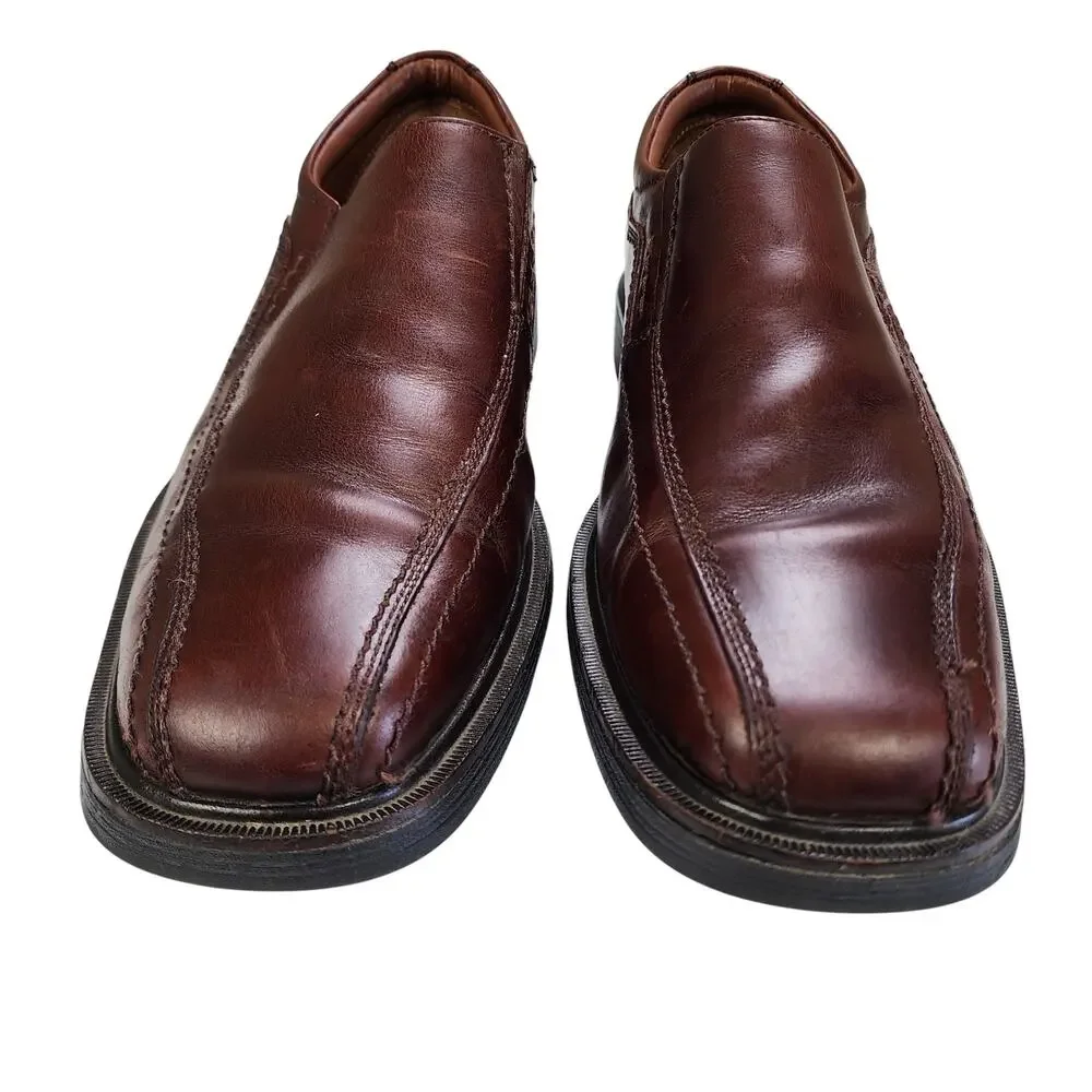 Johnston & Murphy Mens Stanton XC4 Slip On Sheepskin Loafers Size 8.5 Waterproof